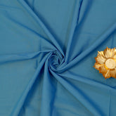 American Crape and Roto Plain Fabrics Sky Blue